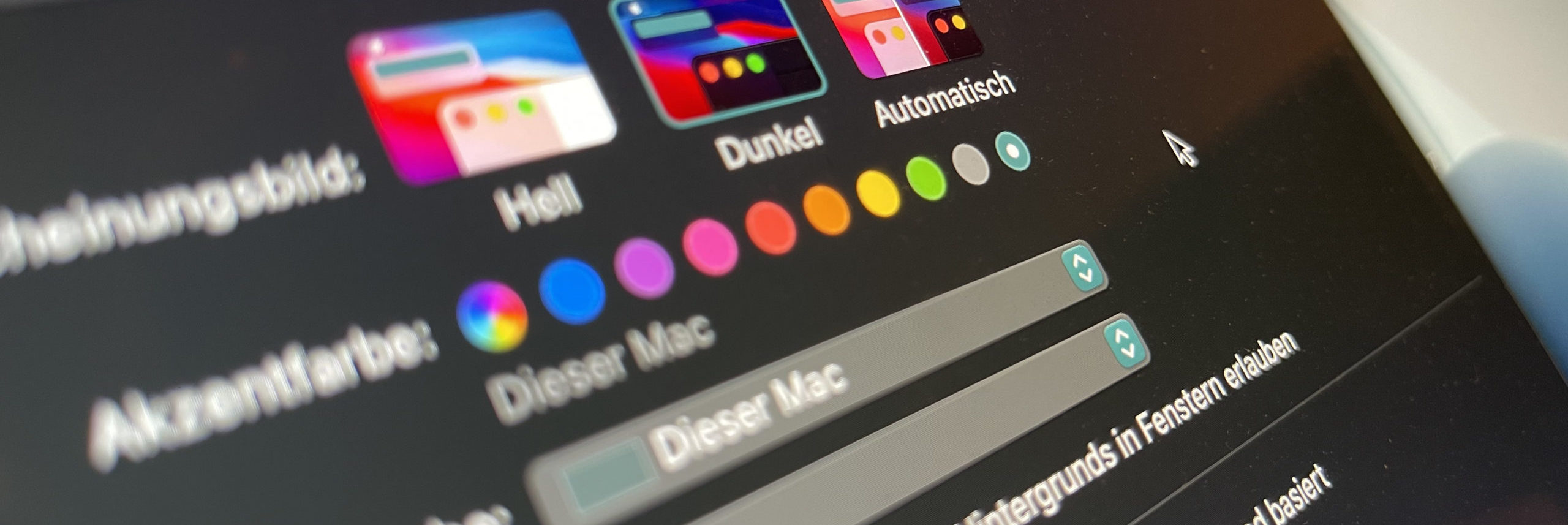 In Farbe und Bunt: Neue macOS-Akzentfarben für alle